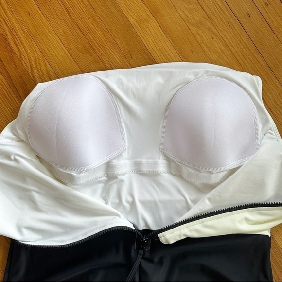 NWT Summersalt Surf One-Piece Colorblock Muscle T Bathing Suit sold out size 16 - Picture 12 of 13